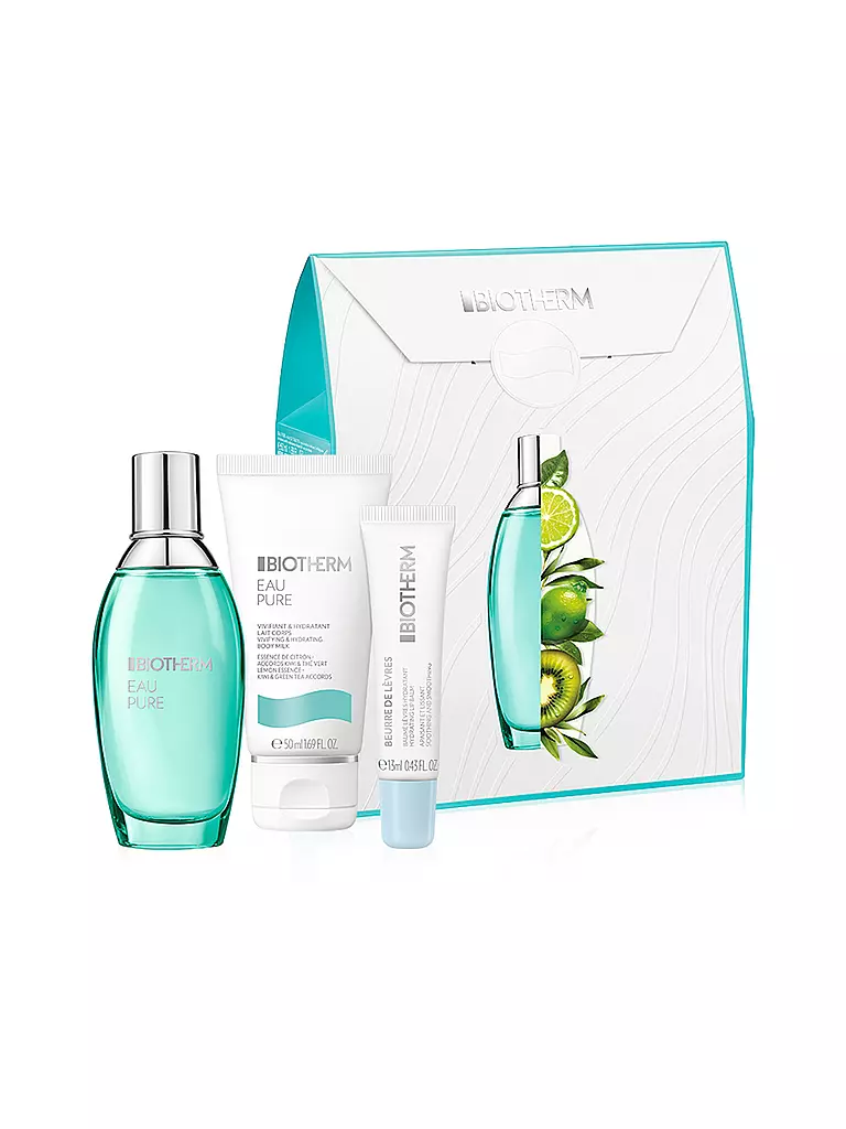 BIOTHERM | Coffret cadeau - Set de soins corporels Eau Pure 2x50ml / 13ml | Aucune couleur