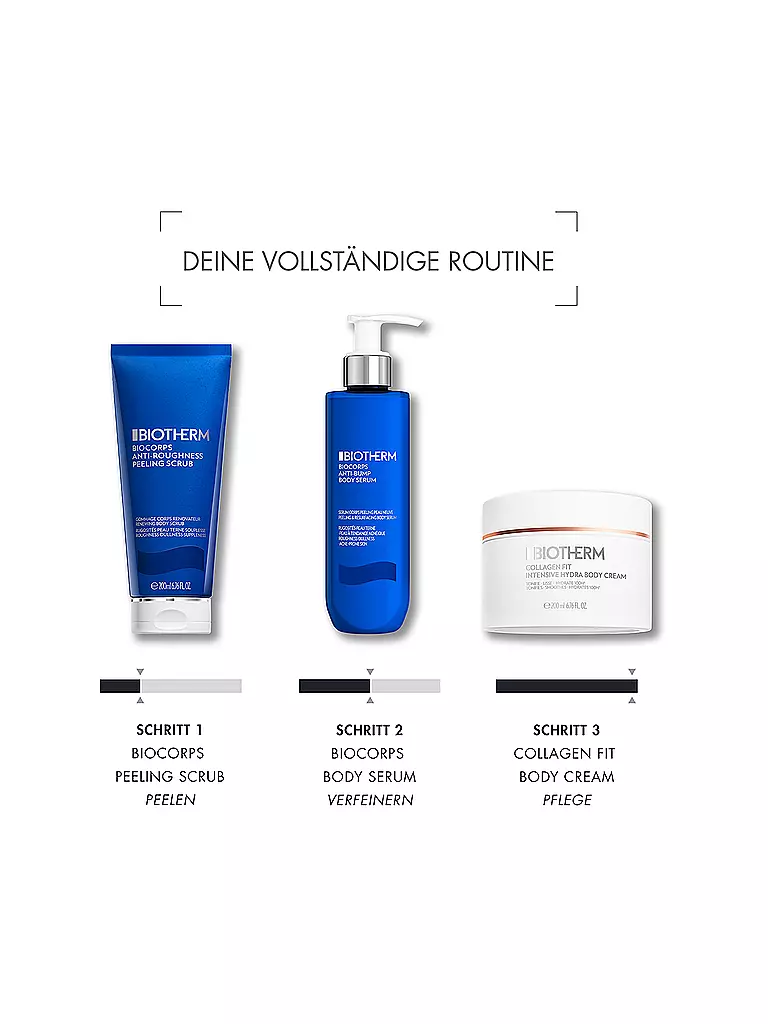 BIOTHERM | Collagen Fit Crème Corps au Biotech Plankton™, Fraction de Peptide de Collagène et Céramides 200ml | 