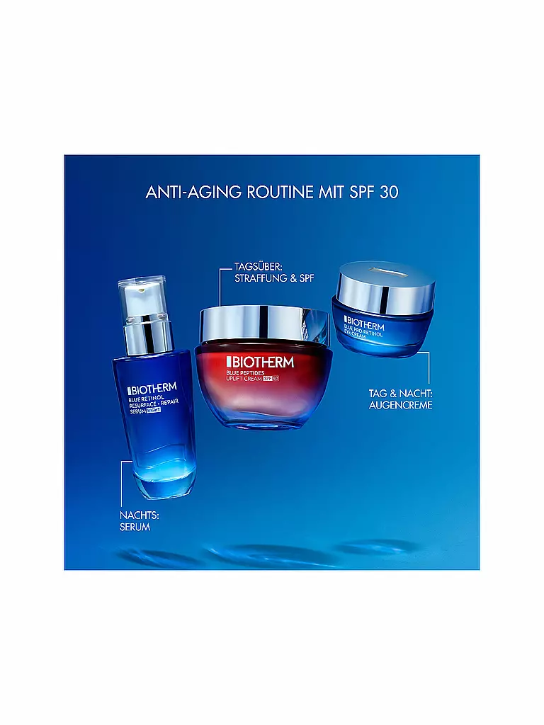 BIOTHERM | Crème pour le visage - Blue Peptides Uplift Cream SPF30 50ml | keine Farbe