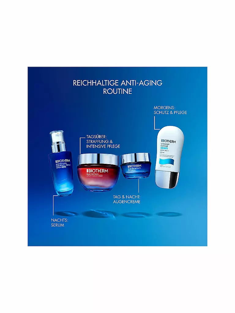 BIOTHERM | Crème visage - Blue Peptides Uplift Cream Rich 50ml | keine Farbe