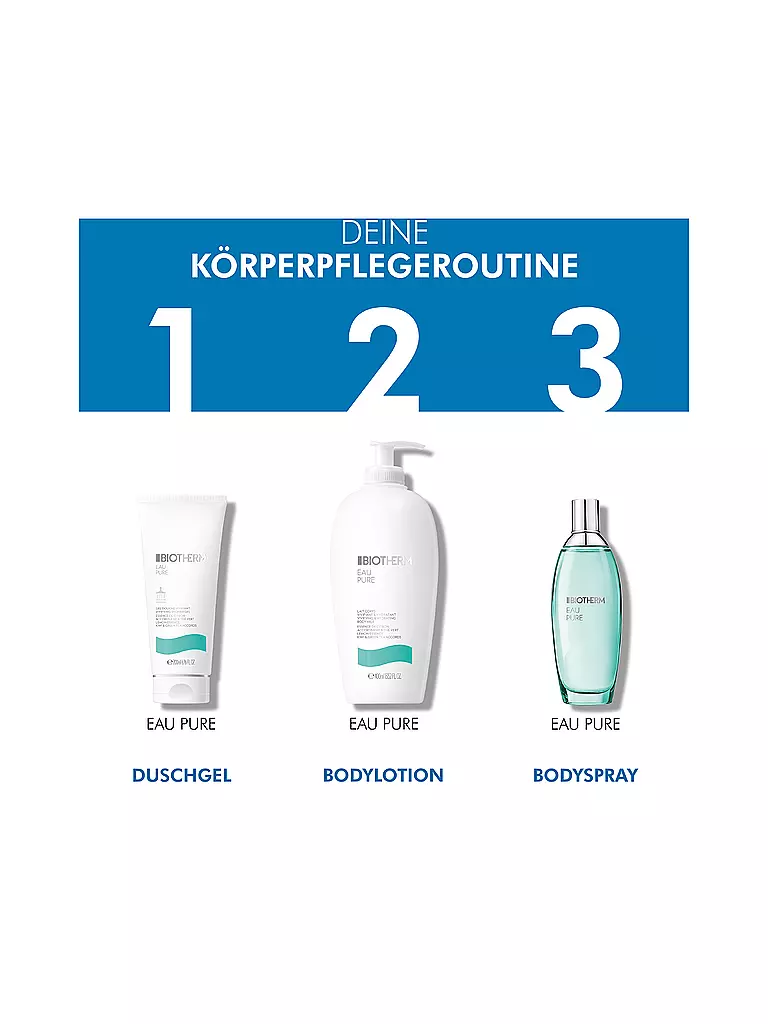 BIOTHERM | Eau Pure Gel Douche 200ml | keine Farbe