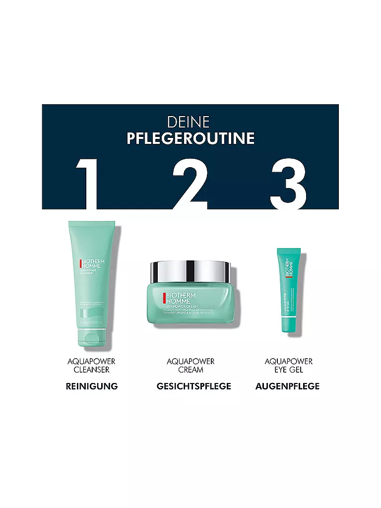 BIOTHERM | Homme Aquapower Gel 72H 50ml | keine Farbe