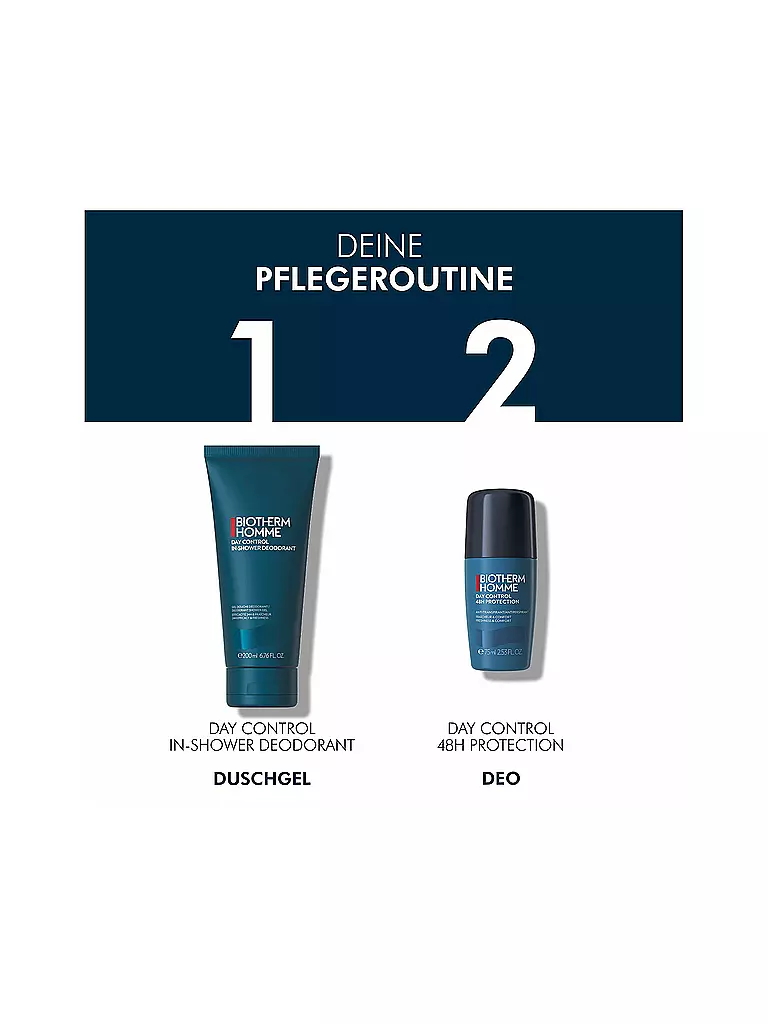 BIOTHERM | Homme Day Control 24H Ecocert Deo Roll-On 75ml | 