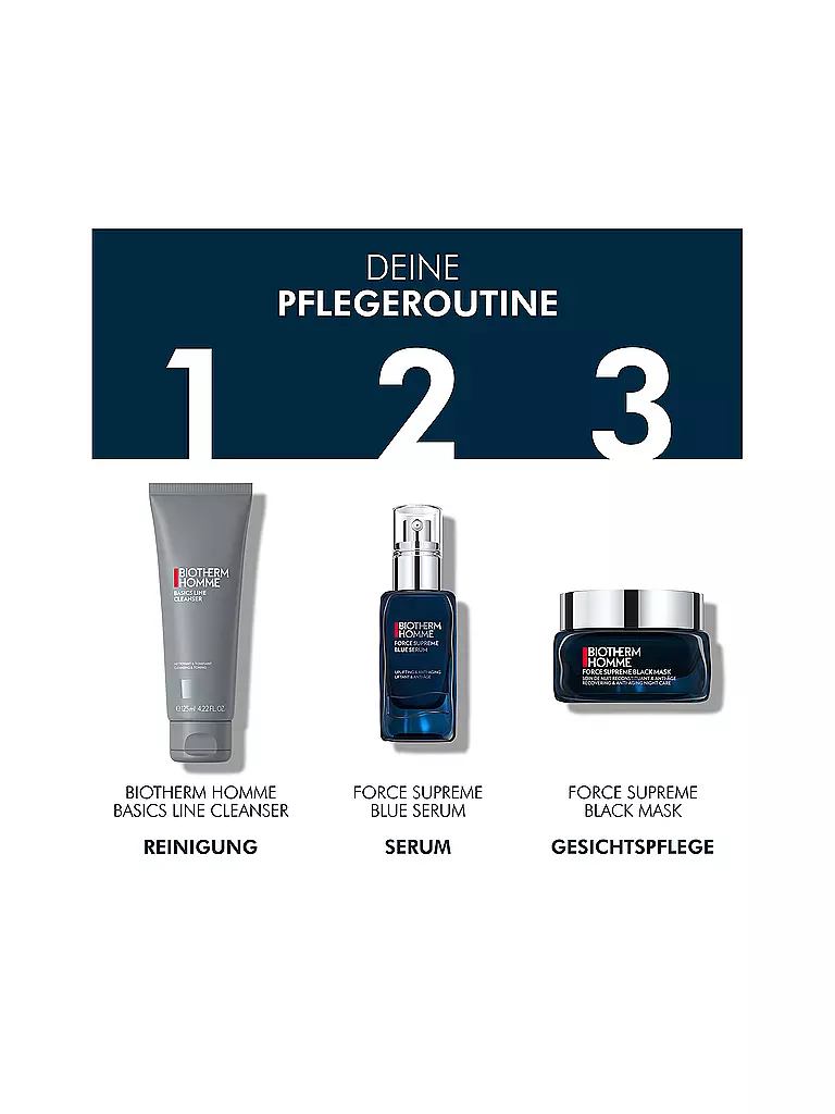 BIOTHERM | Homme Force Supreme Black Mask Crème de Nuit 50ml | 