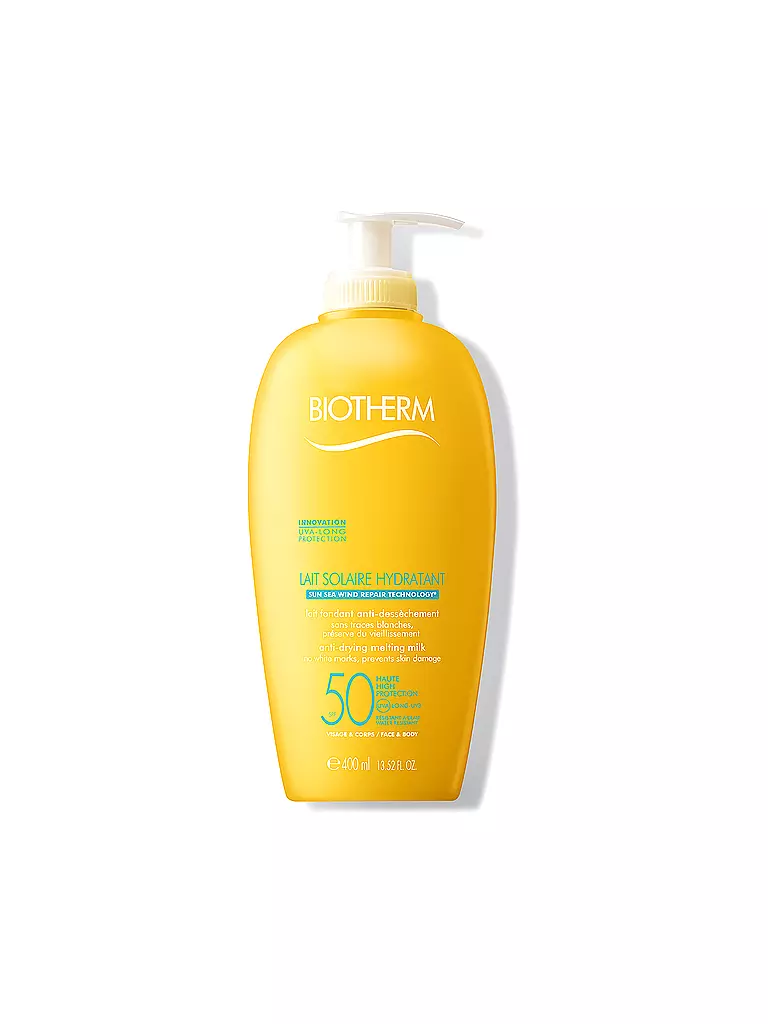BIOTHERM | Soin solaire - Lait Solaire Hydratant Waterlover SPF50 400ml | Aucune couleur