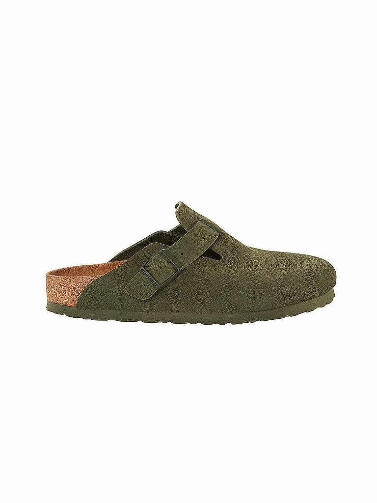 BIRKENSTOCK+Sabots+BOSTON+olive+|+45