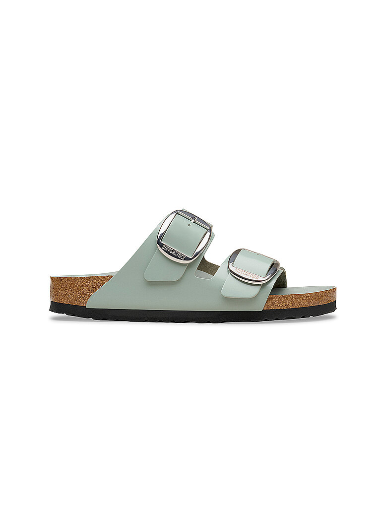 Pantoletten ARIZONA BIG BUCKLE NATURAL menthe 39