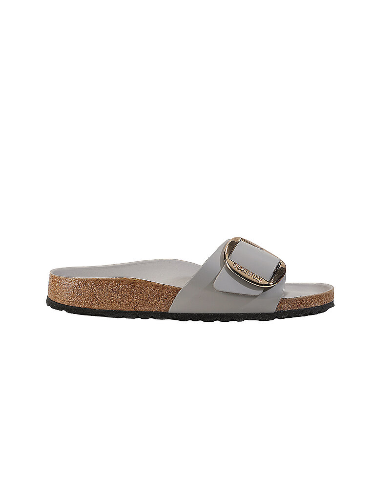 Mules MADRID BIG BUCKLE gris clair 41