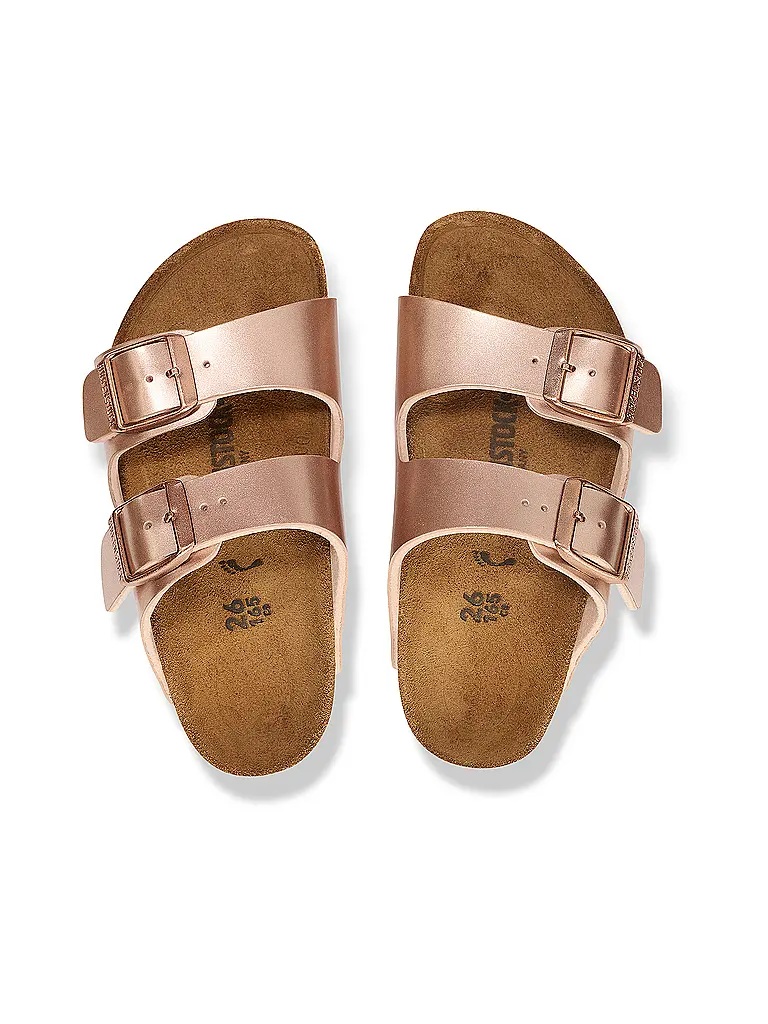 BIRKENSTOCK | Nom du produit: Sandales pour enfants ARIZONA
Marque: BIRKENSTOCK
Couleur: cuivre
Catégories: Mode, Enfants, Filles

Matériau: Cuir
Motif: Métallique
Style: Pure
Hauteur du talon: Talon plat | Cuivre