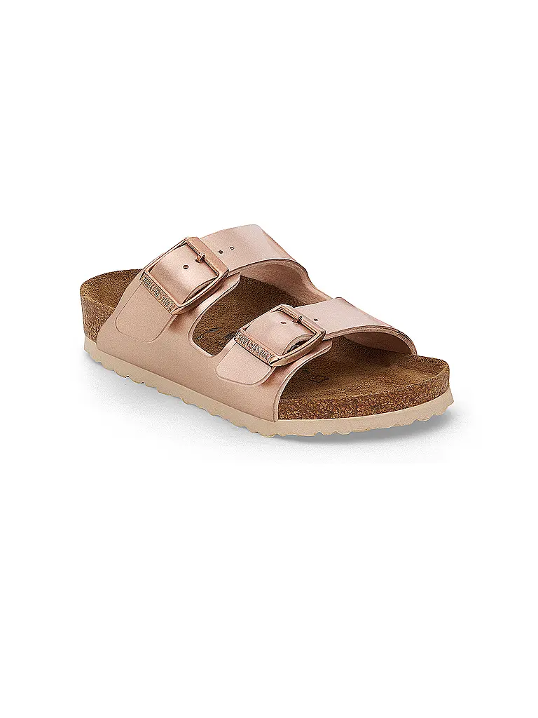 BIRKENSTOCK | Produktname: Kinder Sandalen ARIZONA
Marke: BIRKENSTOCK
Farbe: kupfer
Kategorien: Mode,Kinder,Mädchen

Material: Leder
Musterung: Metallic
Stil: Pure
Absatzhöhe: Flacher Absatz | Cuivre