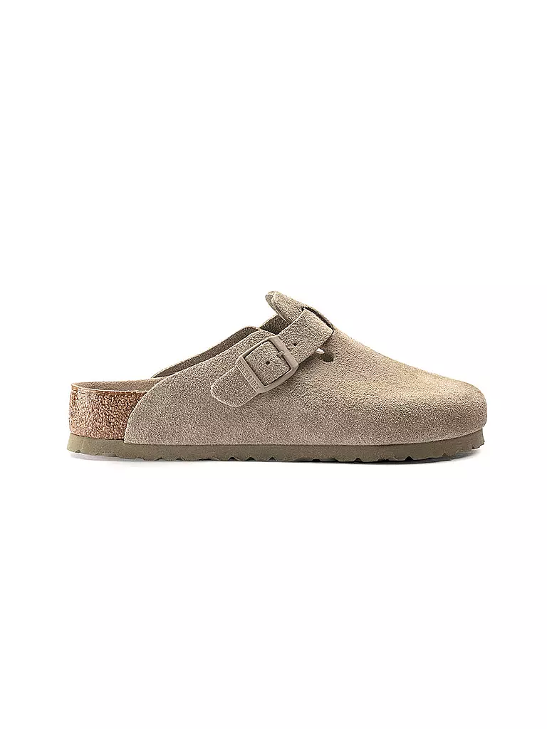 BIRKENSTOCK | Sabots BOSTON avec assise plantaire souple | beige