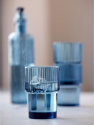 BITZ | Verre à boire KUSINTHA, lot de 4, 380 ml, bleu