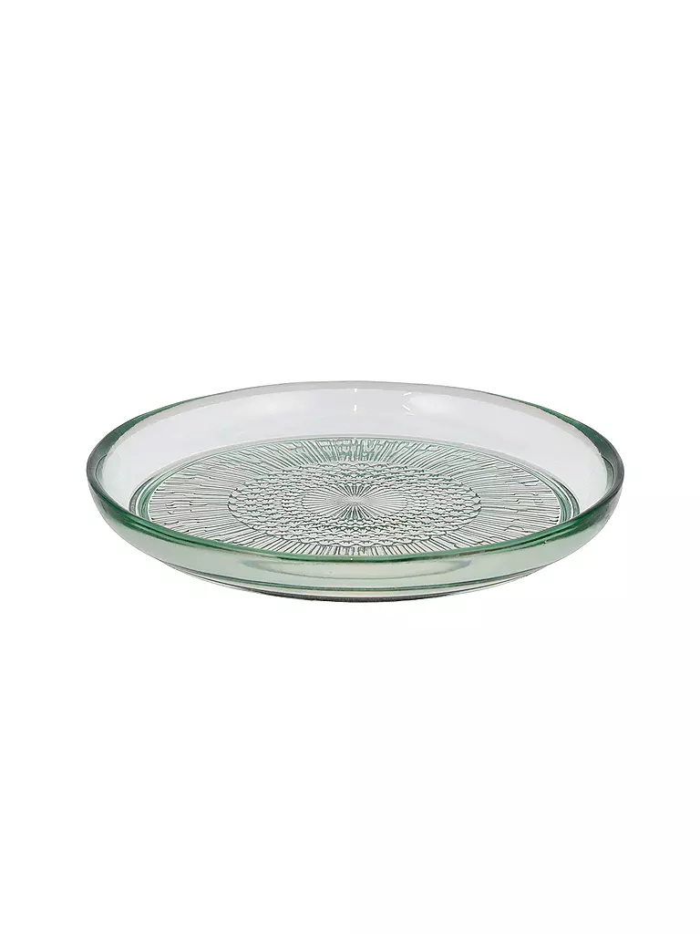 BITZ | Assiette en verre KUSINTHA 18cm Vert | hellgrün