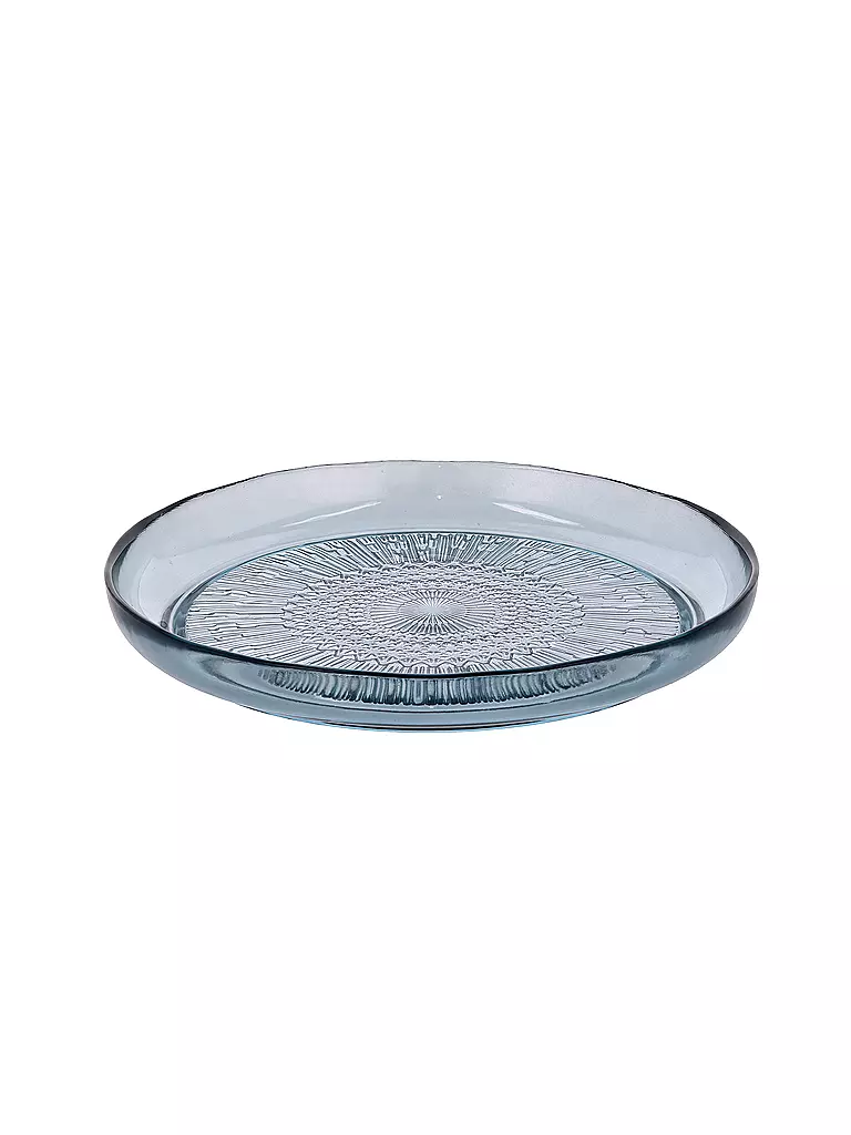 BITZ | Assiette en verre KUSINTHA 25cm Bleu | blau