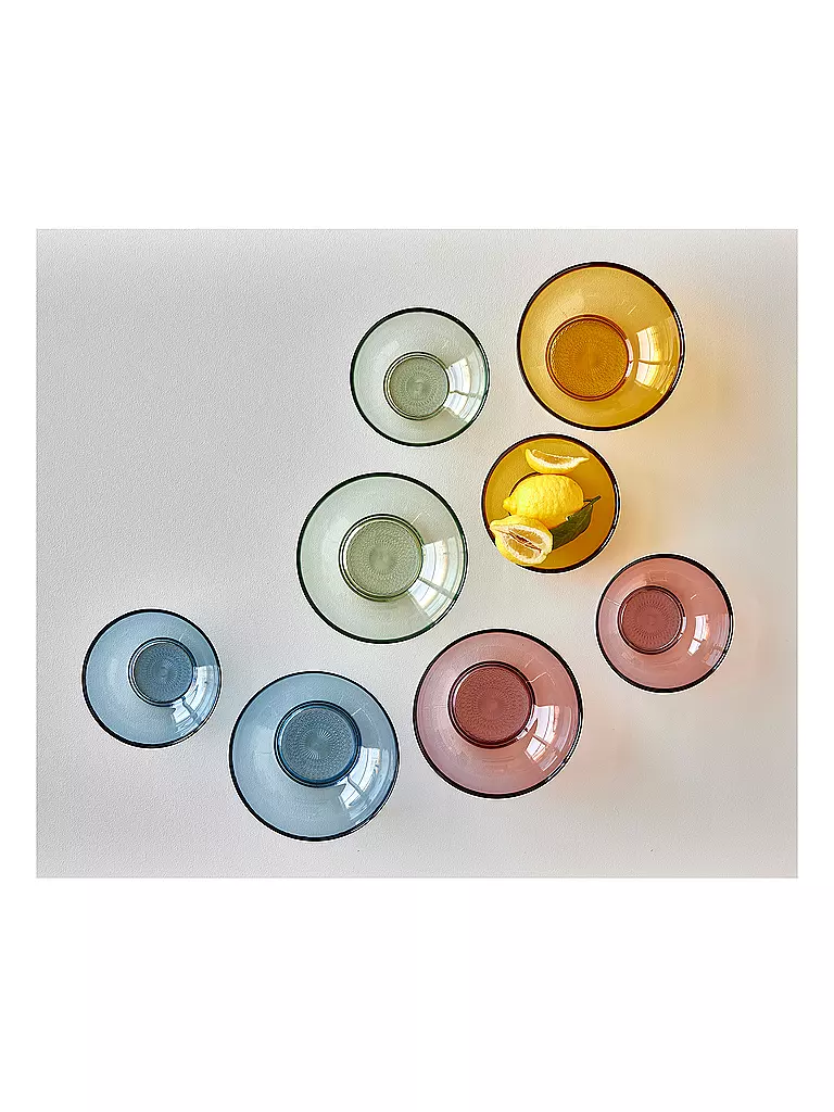 BITZ | Saladier en verre KUSINTHA 20cm Bleu | blau