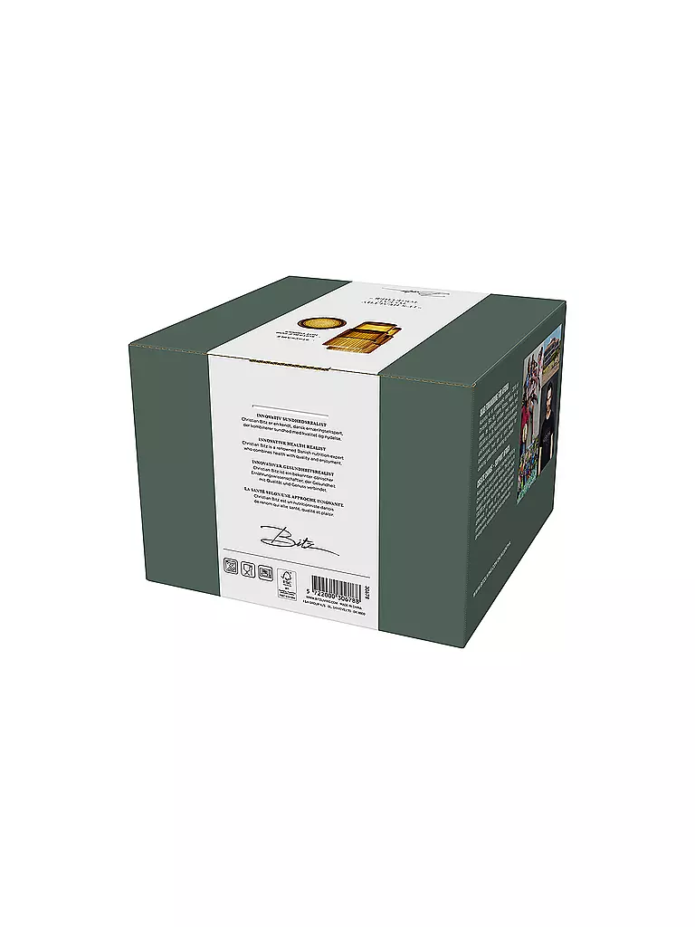 BITZ | Verre à boire KUSINTHA, lot de 4, 380 ml, ambre | 