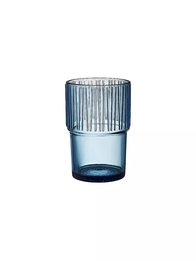 BITZ | Verre à boire KUSINTHA, lot de 4, 380 ml, bleu | 