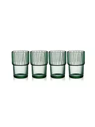 BITZ | Verre à boire KUSINTHA, lot de 4, 380 ml, vert | Vert clair