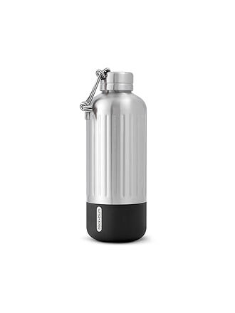 BLACK+BLUM | Bouteille isotherme EXPLORER 0,85 l Noir/Acier inoxydable