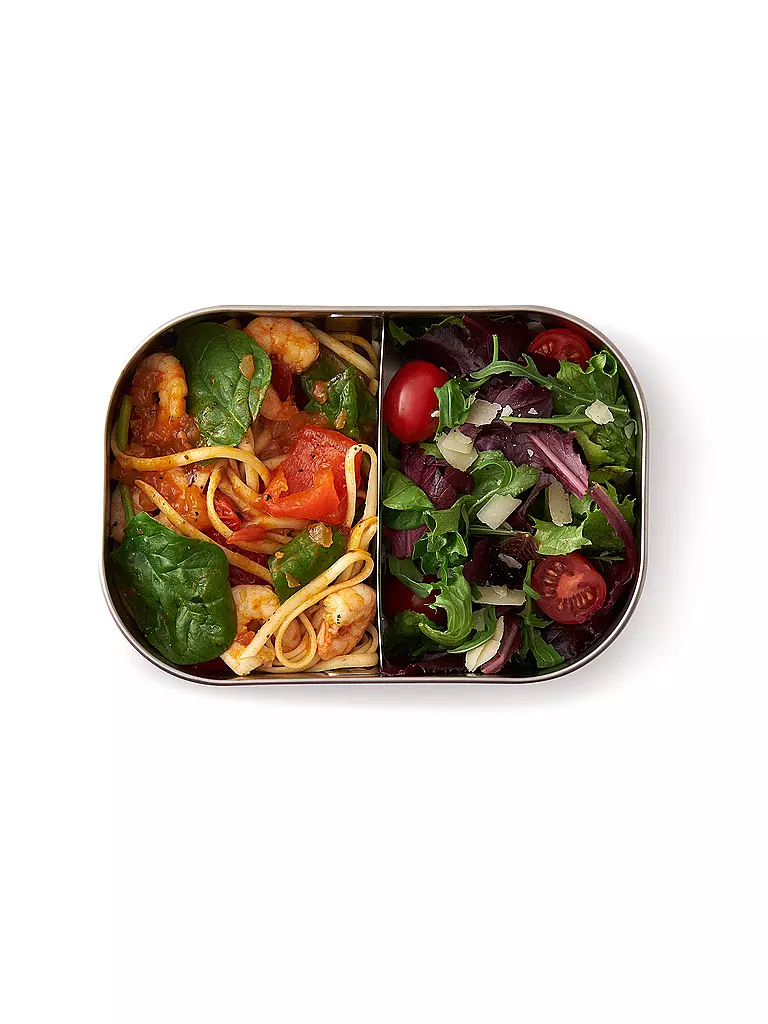 BLACK+BLUM | Boîte à lunch grande 1 l orange/acier inoxydable | 