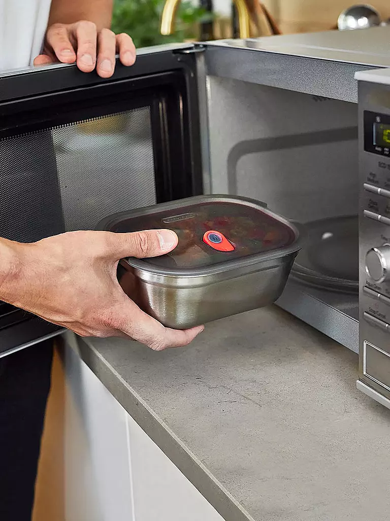 BLACK+BLUM | Boîte multifonction 1,2 l en acier inoxydable | 