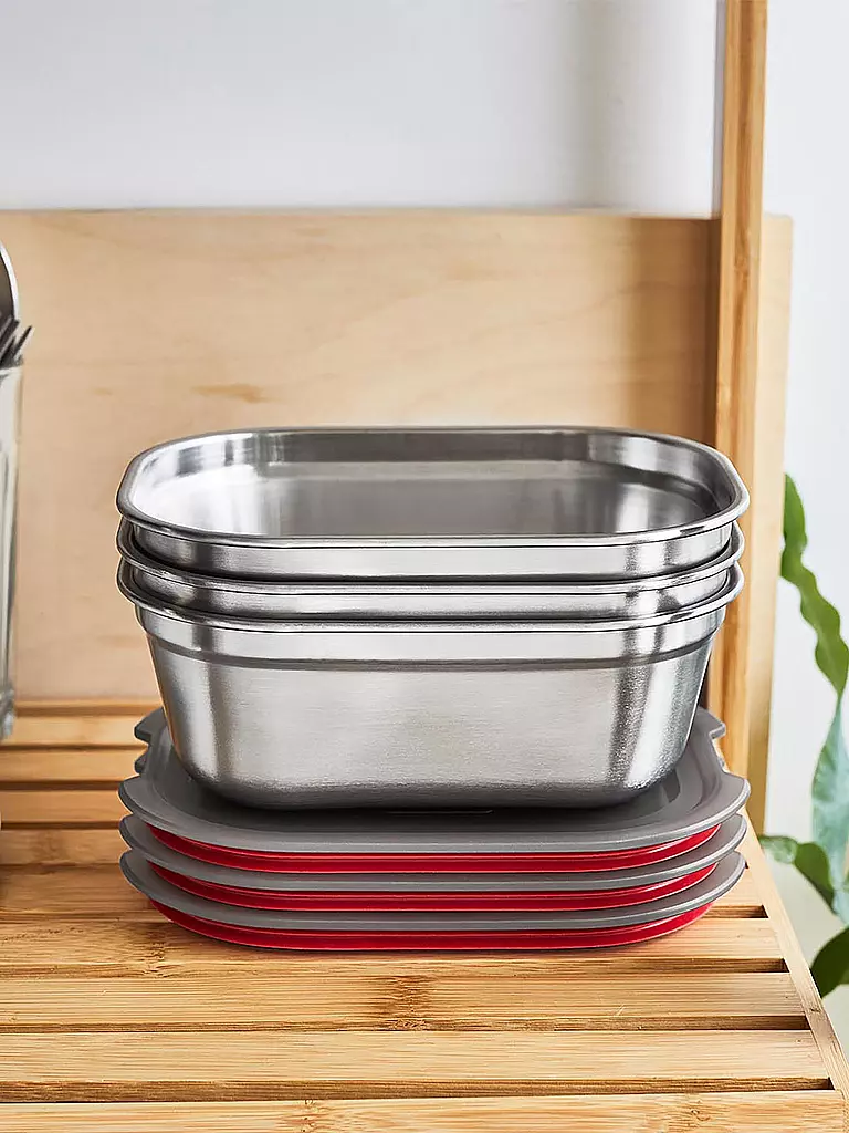 BLACK+BLUM | Boîte multifonction 900ml en acier inoxydable | 