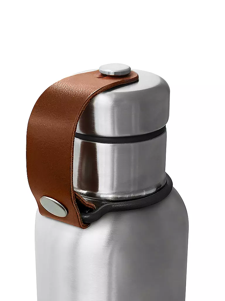 BLACK+BLUM | Bouteille isotherme 0,5 l Noir/Acier inoxydable |