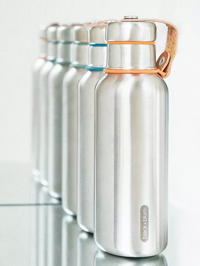 BLACK+BLUM | Bouteille isotherme 0,5 l orange / acier inoxydable | orange