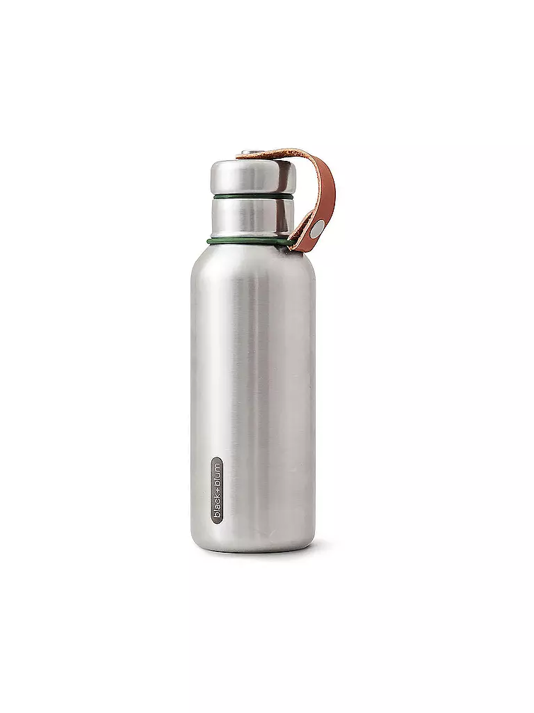 BLACK+BLUM | Bouteille isotherme 0,5l Olive / Acier inoxydable | olive