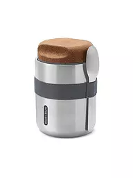 BLACK+BLUM | Gobelet isotherme 550 ml en acier inoxydable / Noir | Argent