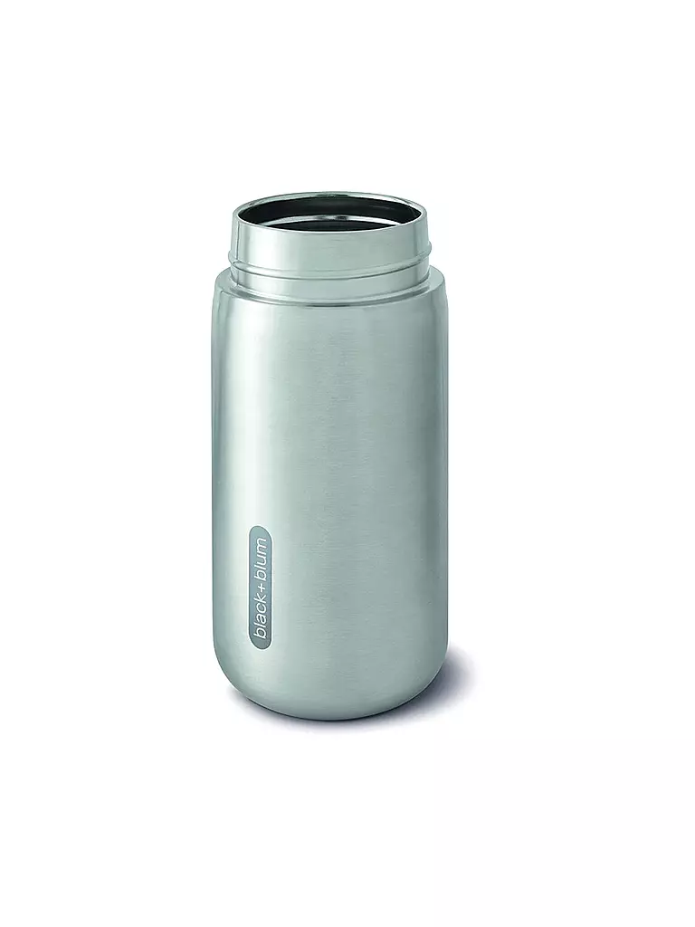 BLACK+BLUM | Thermos - Gobelet isotherme à emporter 340 ml Olive/Acier inoxydable | 