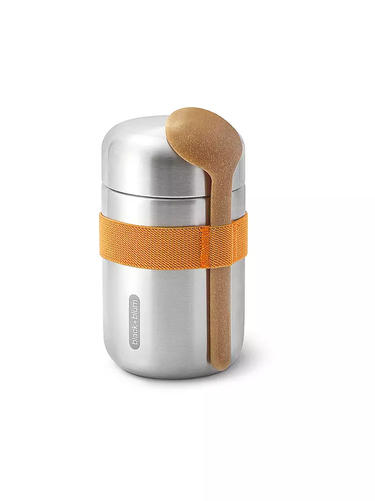 BLACK+BLUM | Thermosbehälter - Food Flask 400ml Orange/Acier inoxydable | orange