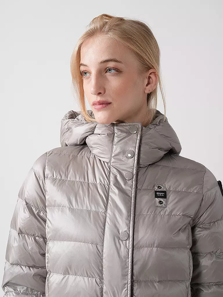 BLAUER | Daunenmantel ANITA | Gris clair