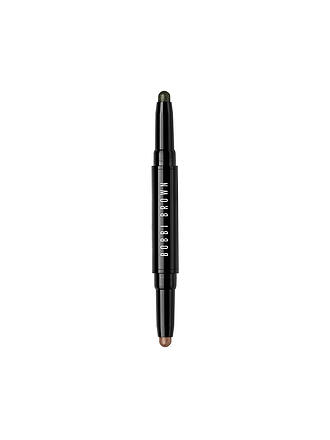 BOBBI BROWN | Ombre à paupières - Bâton d'ombre à paupières crème longue tenue à double extrémité (01 Café / Vert doré)