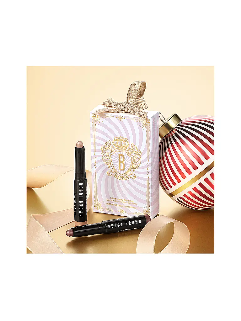 BOBBI BROWN | Coffret cadeau - Mini duo de bâtons fard à paupières crème longue tenue | 