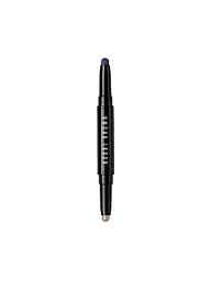 BOBBI BROWN | Ombre à paupières - Bâton d'ombre à paupières crème longue tenue à double extrémité (01 Silk / Rich Navy) | Bleu foncé