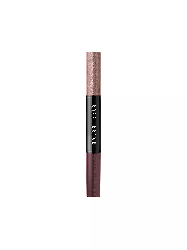 BOBBI BROWN | Ombre à paupières - Long-Wear Cream Shadow Stick Duo (07 Steel / Bare) | dunkelrot