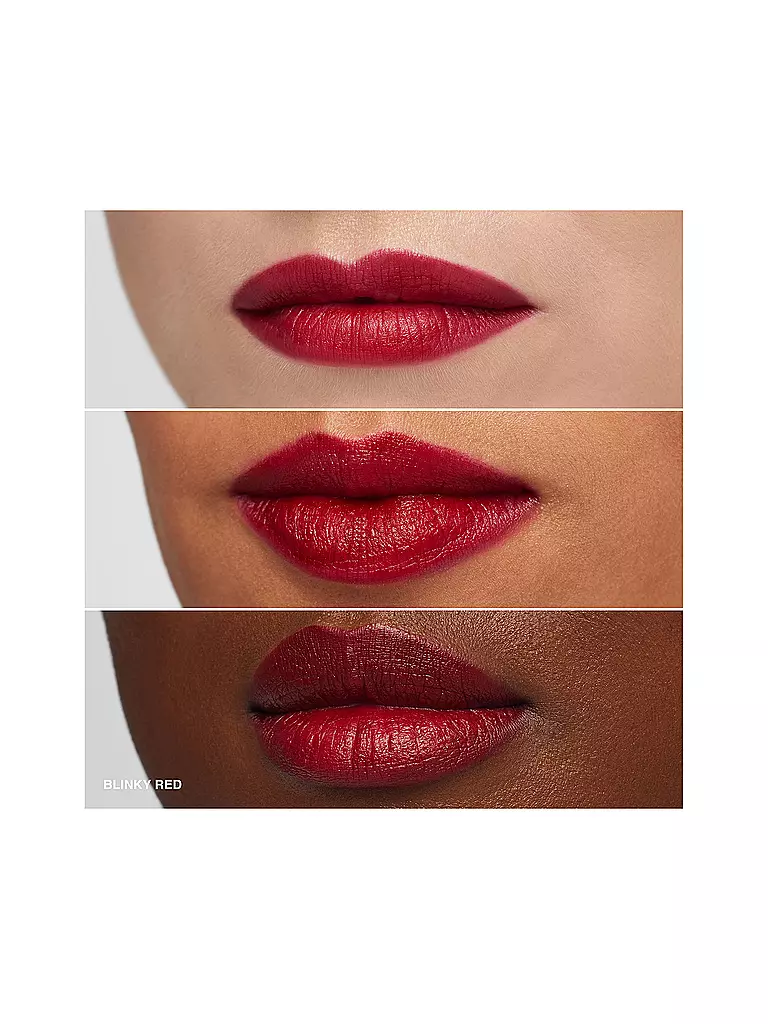 BOBBI BROWN | Soin des lèvres - Luxe Matte Lipstick (17 Blinkey Red) | Rouge foncé