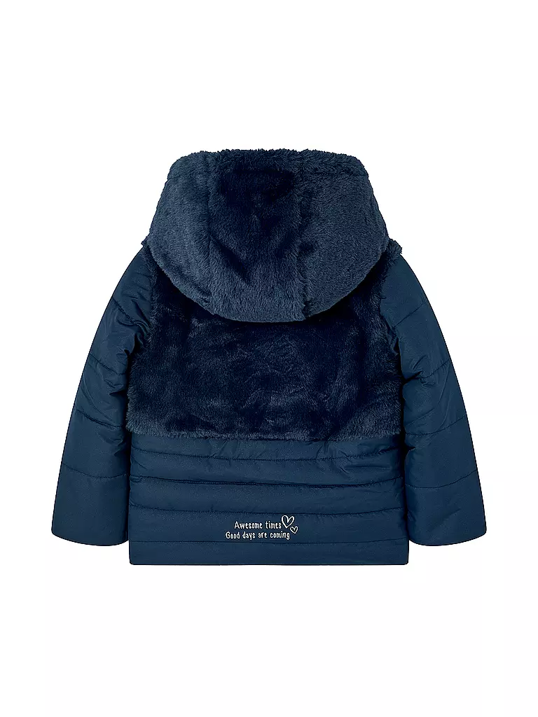 BOBOLI | Mädchen Mantel | Bleu foncé