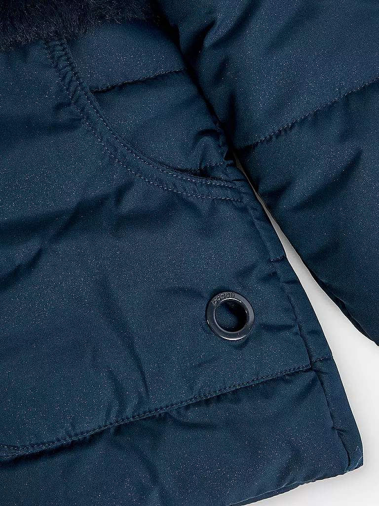 BOBOLI | Mädchen Mantel | Bleu foncé