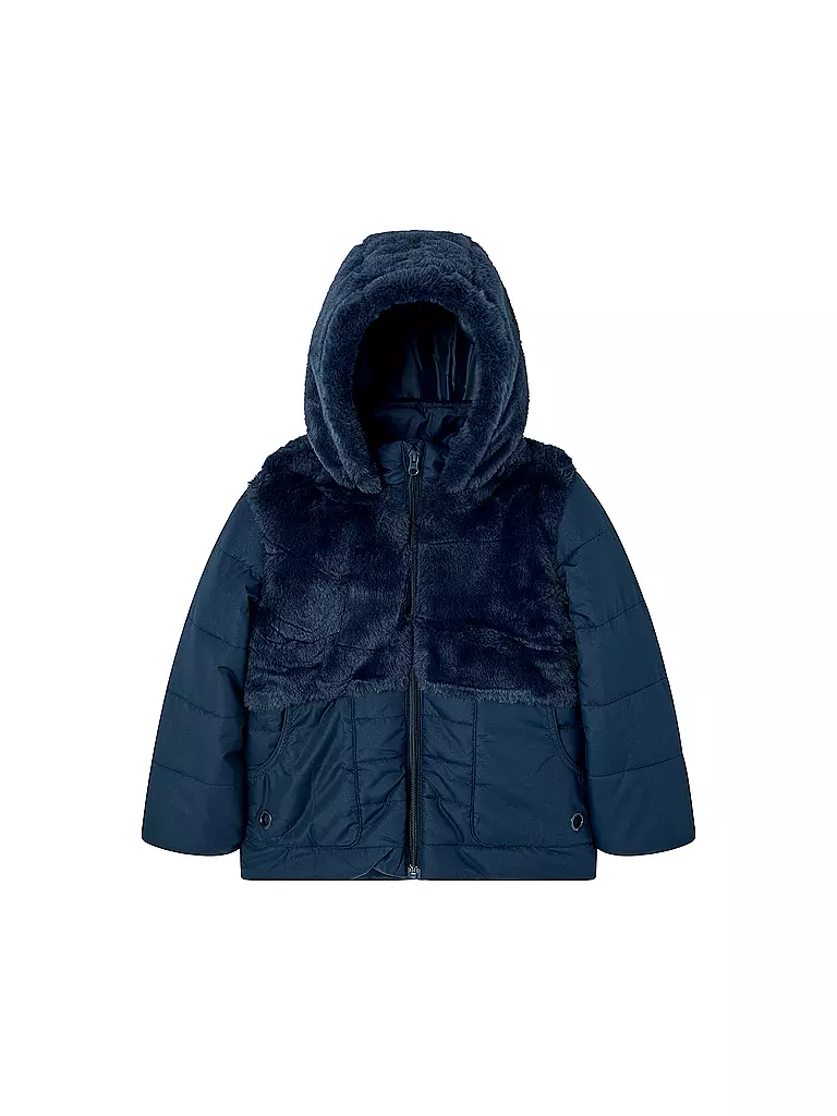 BOBOLI | Mädchen Mantel | Bleu foncé