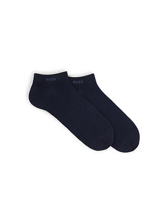 BOSS | Socquettes lot de 2 bleu foncé
