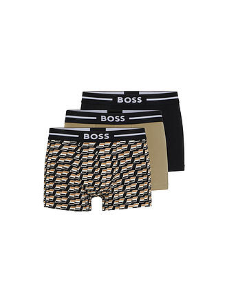BOSS | Pants lot de 3 noir olive à motifs