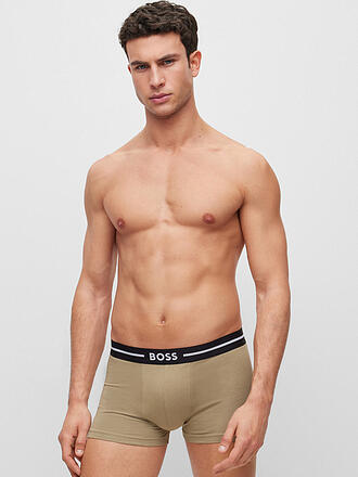 BOSS | Pants lot de 3 noir olive à motifs
