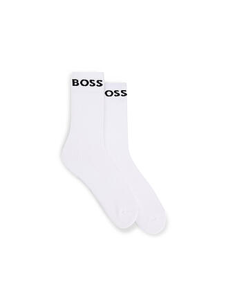 BOSS | Chaussettes lot de 2 blanc