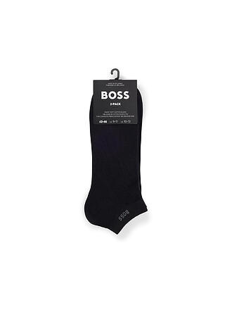 BOSS | Socquettes lot de 2 bleu foncé