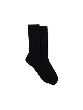 BOSS | Lot de 2 paires de chaussettes noires