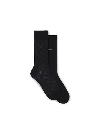 BOSS | Chaussettes lot de 2 noir