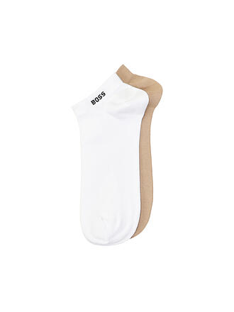 BOSS | Chaussettes sneaker 2P AS UNI CC lot de 2 beige moyen