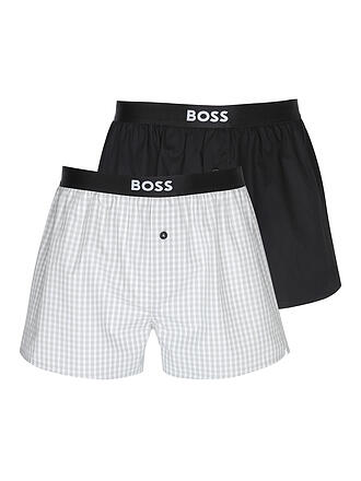 BOSS | Lot de 2 boxers gris clair